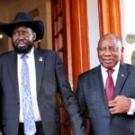 His Excellency President Salva Kiir Mayardit on Friday held advanced talks with South African Deputy President H.E. Paul Mashatile
